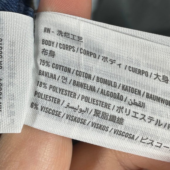 NEW Hollister Jeans Womens 26 3 blue denim skinny distressed preppy casual - Picture 7 of 11